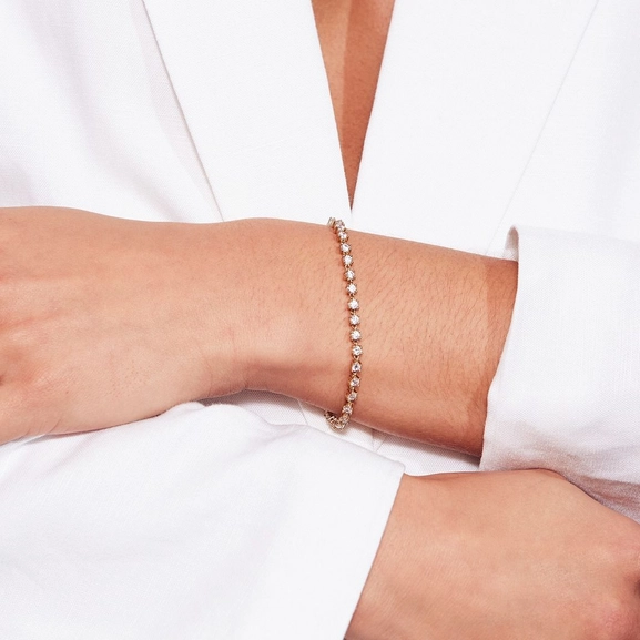 Bar Sparkle Bracelet Gold - Edblad - Snabb frakt & paketinslagning - Nordicspectra.se