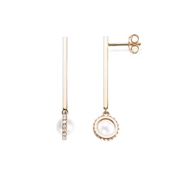 Little Day Pearl & Stars Earrings Gold von Efva Attling, Schneller Versand - Nordicspectra.de