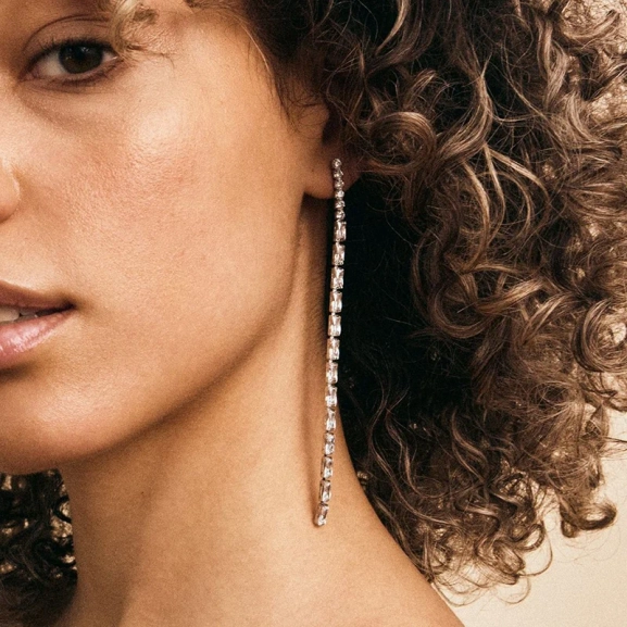 Luminary Earrings Long Steel - Edblad - Snabb frakt & paketinslagning - Nordic Spectra