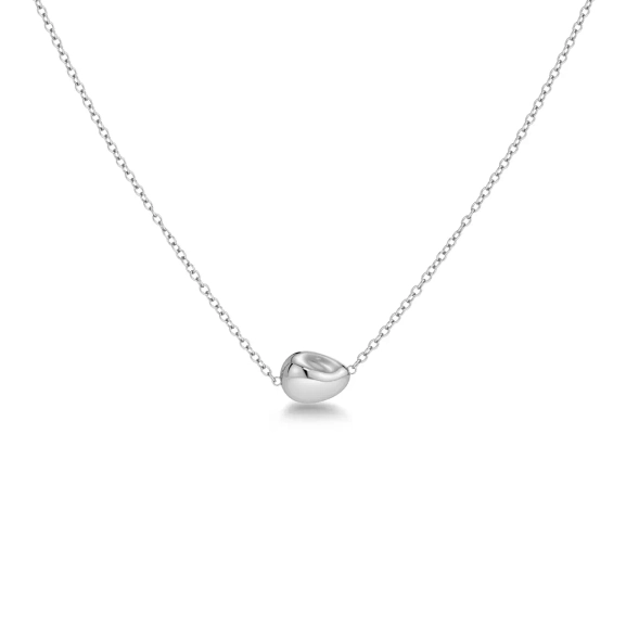 Lulu Necklace S Steel - Edblad - Snabba leveranser - Gratis paketinslagning
