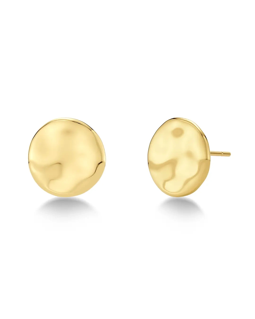 Flowy Studs Gold - Edblad - Snabba leveranser - Gratis paketinslagning
