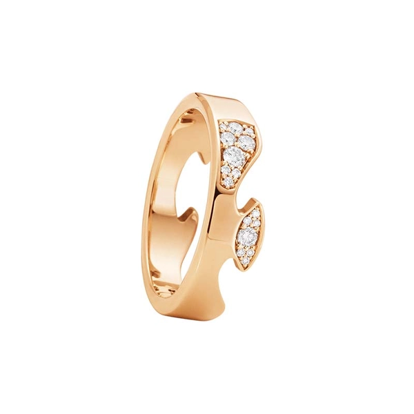 Fusion Ytterring Roséguld AA - Georg Jensen örhängen - Snabb frakt & paketinslagning - Nordicspectra.se