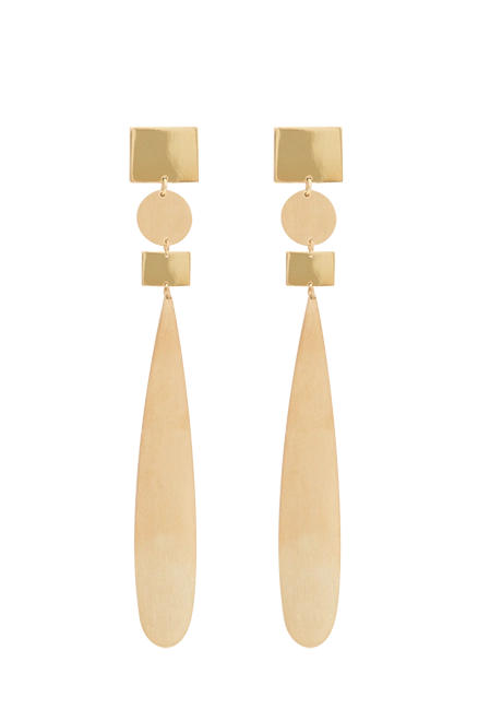 Petal Big Ear Gold -CU Jewellery - Snabb frakt & paketinslagning - Nordicspectra.se
