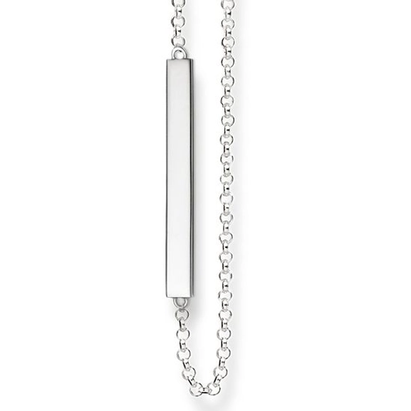 Halsband med Gravyrbricka Lång - Thomas Sabo halsband - Snabb frakt & paketinslagning - Nordicspectra.se