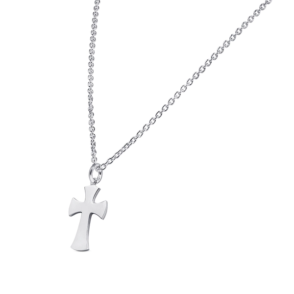 Cross Necklace Silver von Nordic Spectra, Schneller Versand - Nordicspectra.de