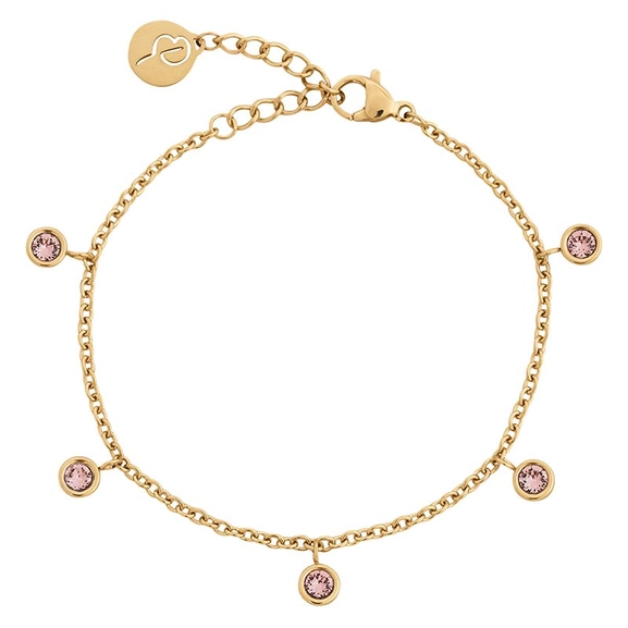 Dew Drop Bracelet Multi Blush Gold - Edblad - Snabb frakt & paketinslagning - Nordicspectra.se