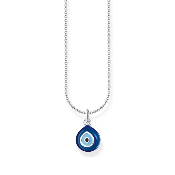 Kette mit blauem Nazar-Auge-Anhänger Silber - Thomas Sabo - Nordic Spectra