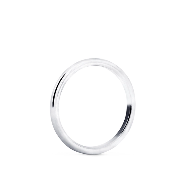 Wedding Band Platinum 1946 Rounded 2 mm - Nordic Spectra - Vahvistaa elämän suuria tapahtumia - Nordic Spectra