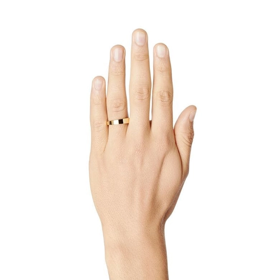 Irregular Slim Ring Gold - Efva Attling ringar - Snabb frakt & paketinslagning - Nordicspectra.se