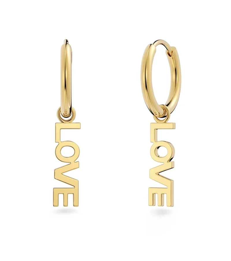 Love Hoops Gold - Edblad - Snabb leverans - Gratis paketinslagning