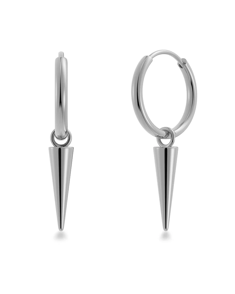 Peak Hoops Silver