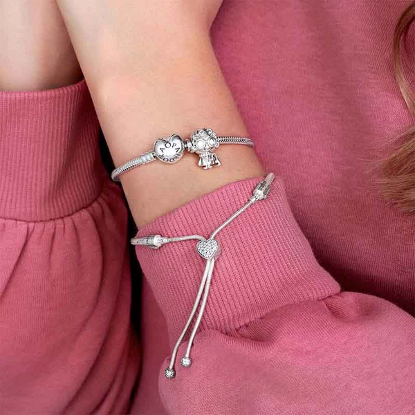 Heart Clasp Rannekorut - PANDORA - Suuri valikoima & ilmainen lahjapaketointi - Nordicspectra.fi