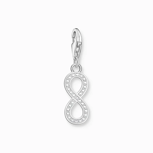 Charm-Anhänger Infinity mit Zirkoniasteinen Silber - Thomas Sabo - Nordic Spectra