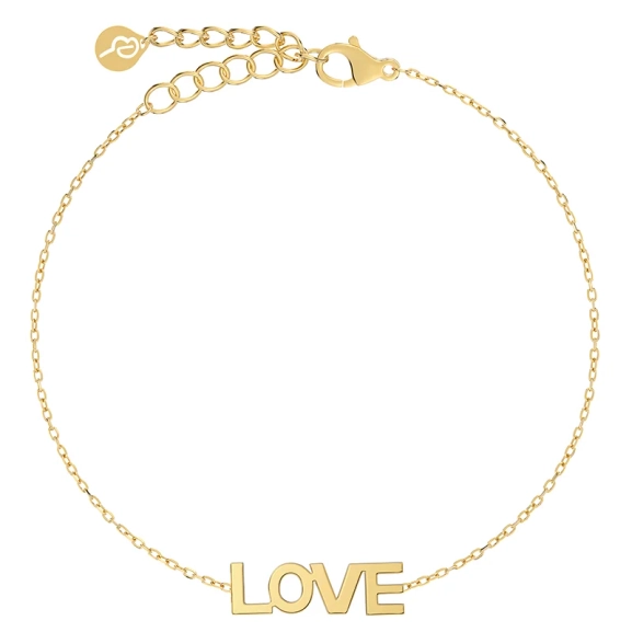 Love Bracelet Gold - Edblad - Snabb leverans - Gratis paketinslagning