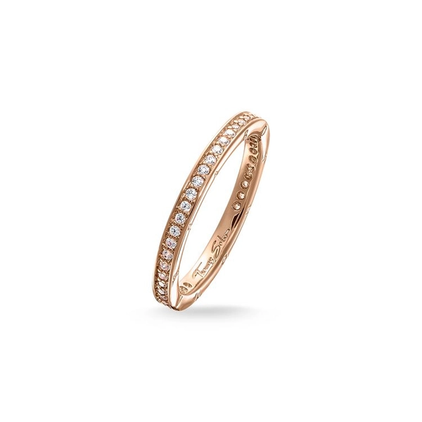 Glam & Soul Skimrande Rosé - Thomas Sabo ringar - Snabb frakt & paketinslagning - Nordicspectra.se