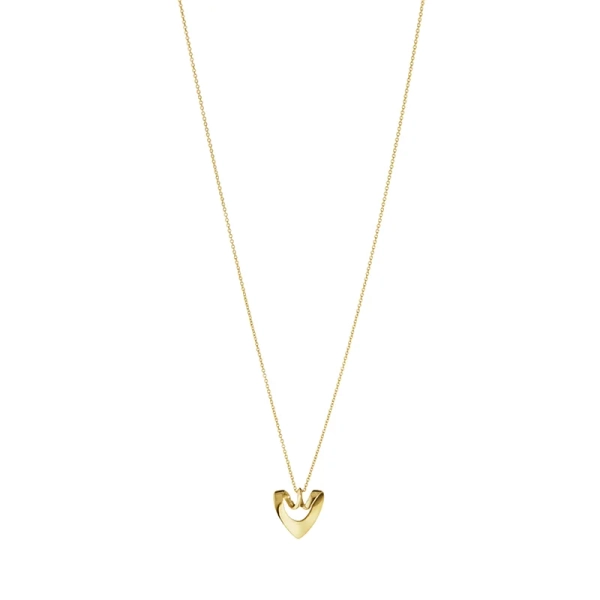 Heart Necklace 2024 Gold - Georg Jensen - Designschmuck mit schnellen und sicheren Lieferungen