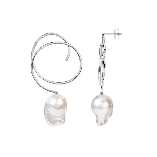 Curly Pearly Ear - Efva Attling - Skandinaviska Designsmycken - Nordic Spectra