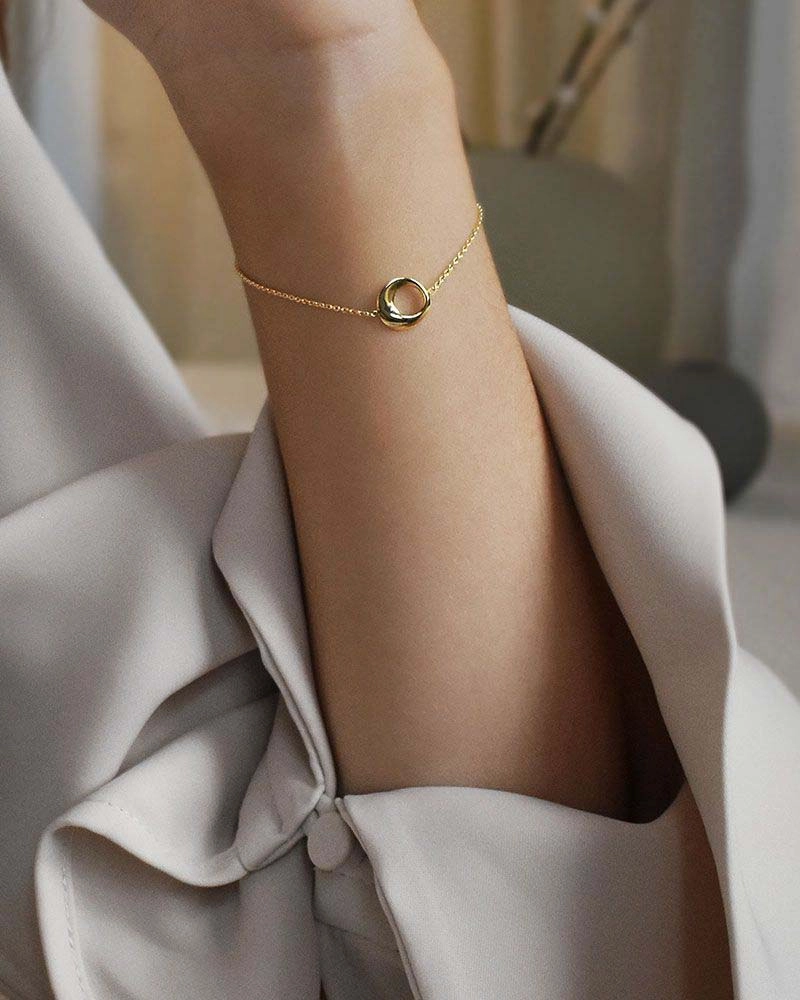 Orbit Drop Bracelet Gold Drakenberg Sjölin, Schneller Versand - Nordicspectra.de