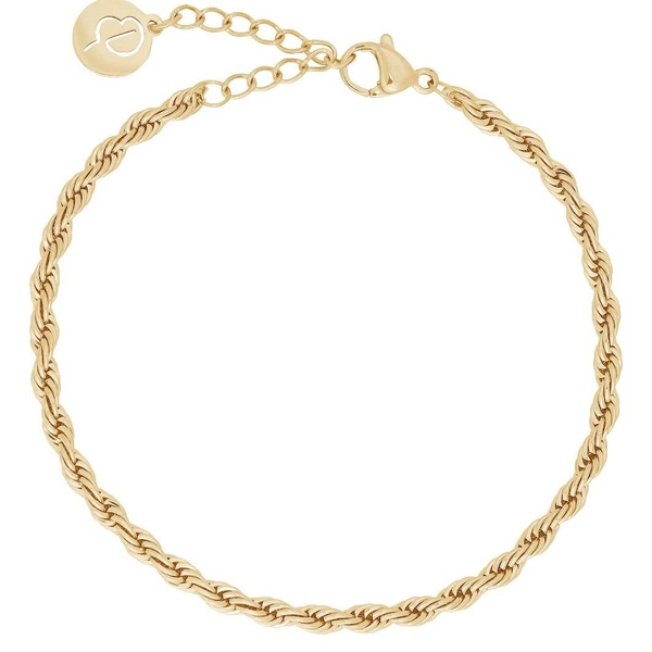 Rope Chain Bracelet Gold - Edblad - Snabb frakt & paketinslagning - Nordicspectra.se