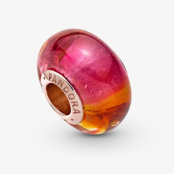 Glitzernder Sonnenuntergang Murano-Glas-Charm von PANDORA, Schneller Versand - Nordicspectra.de