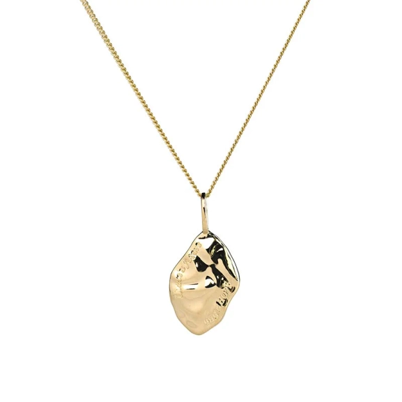 Pebble Necklace Small Gold från Emma Israelsson