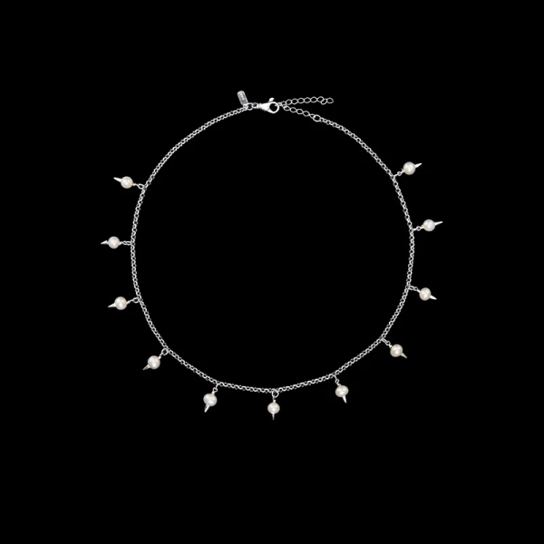 Pierced Pearl Necklace - Maria Nilsdotter - 1-2 dagars leverans - Nordic Spectra