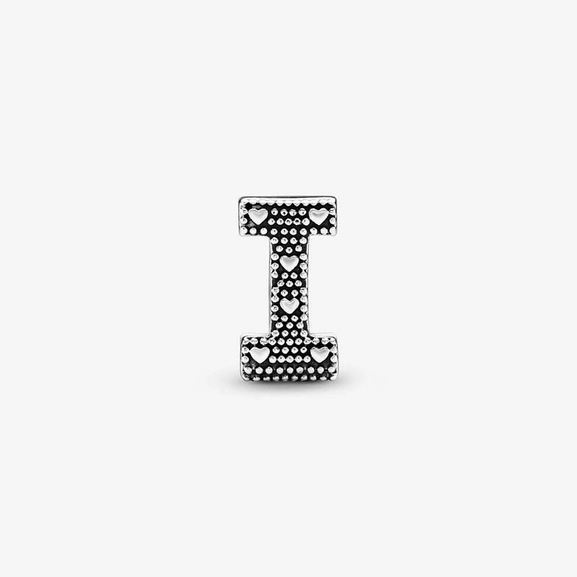 Buchstabe I Alphabet-Charm von PANDORA, Schneller Versand - Nordicspectra.de