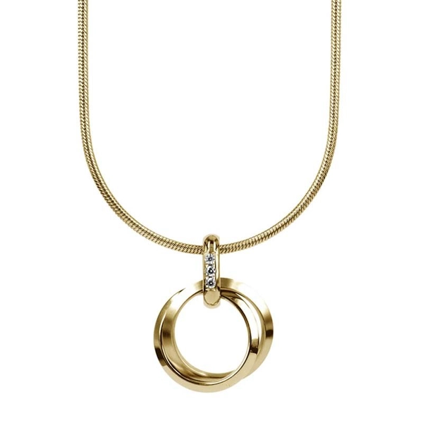 CAROLIN Kort Halsband Guld / Guld - Astrid & Agnes - Snabb frakt & paketinslagning - Nordicspectra.se
