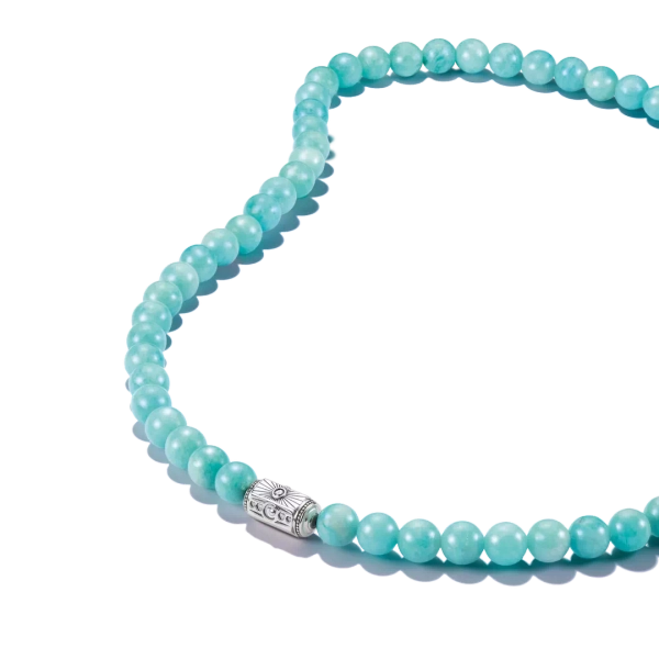 Amazonit Beads Elyndra Halsband från Thomas Sabo i silver med amazonitstenar