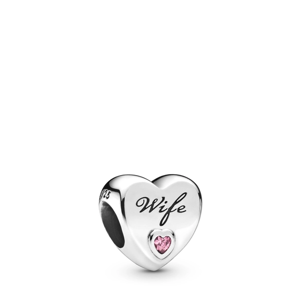 Wife Love Heart Hela - PANDORA - Suuri valikoima & ilmainen lahjapaketointi - Nordicspectra.fi