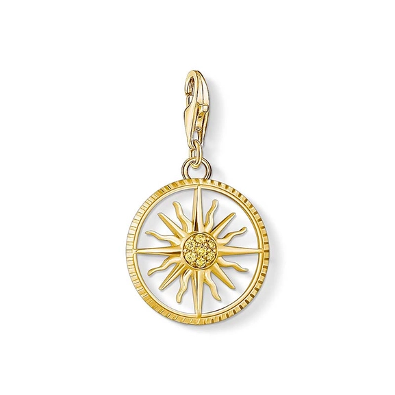 Charm-Anhänger Sonne Gold von Thomas Sabo, Schneller Versand - Nordicspectra.de