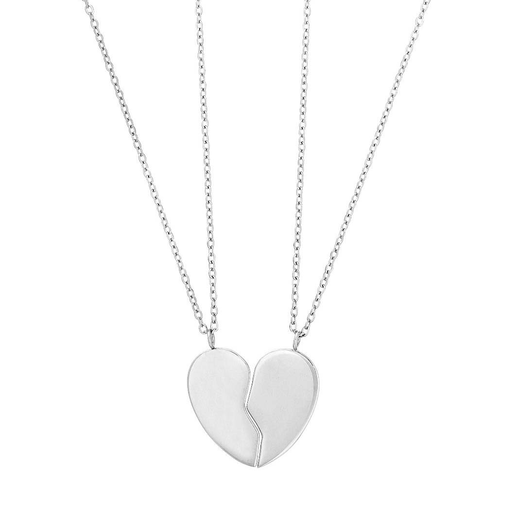 Friendship Heart Necklace Child Steel - Edblad - Omgående leverans ...