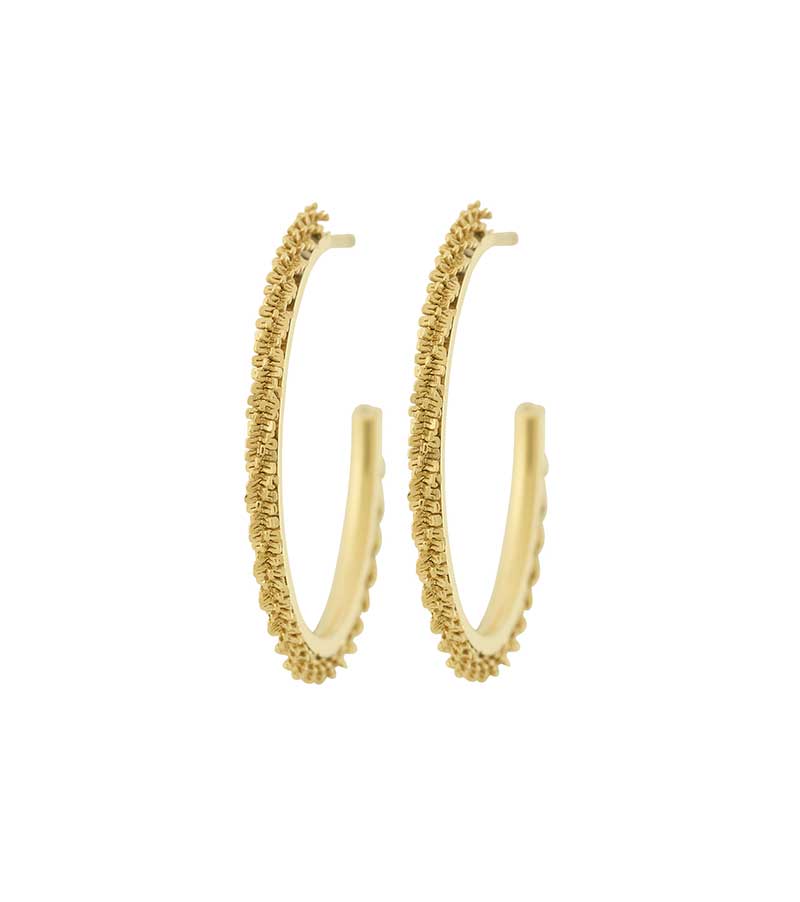 Tinsel Thin Creoles S Gold Edblad 12 dagars leverans