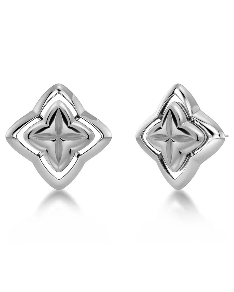 Diamonds and Gold Scala Studs main image 0