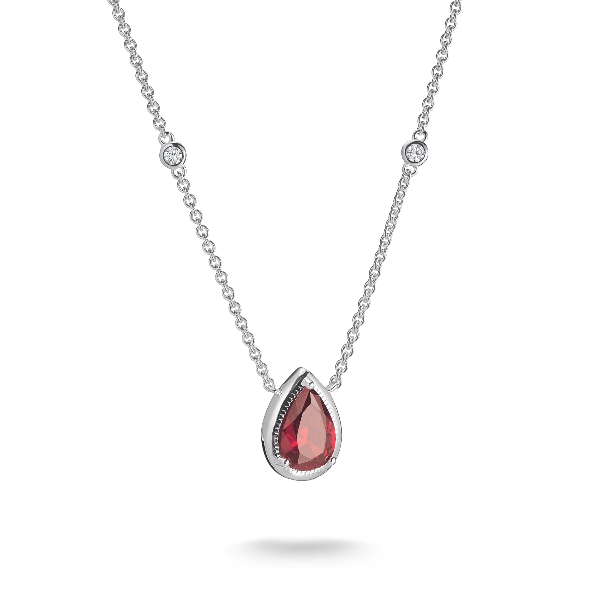 Röd Droppform Elyndra Halsband • Thomas Sabo • 1-2 dagars leverans